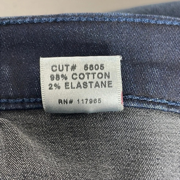 J BRAND Jeans Blue Denim Skinny Distressing Size 26 - Picture 7 of 11